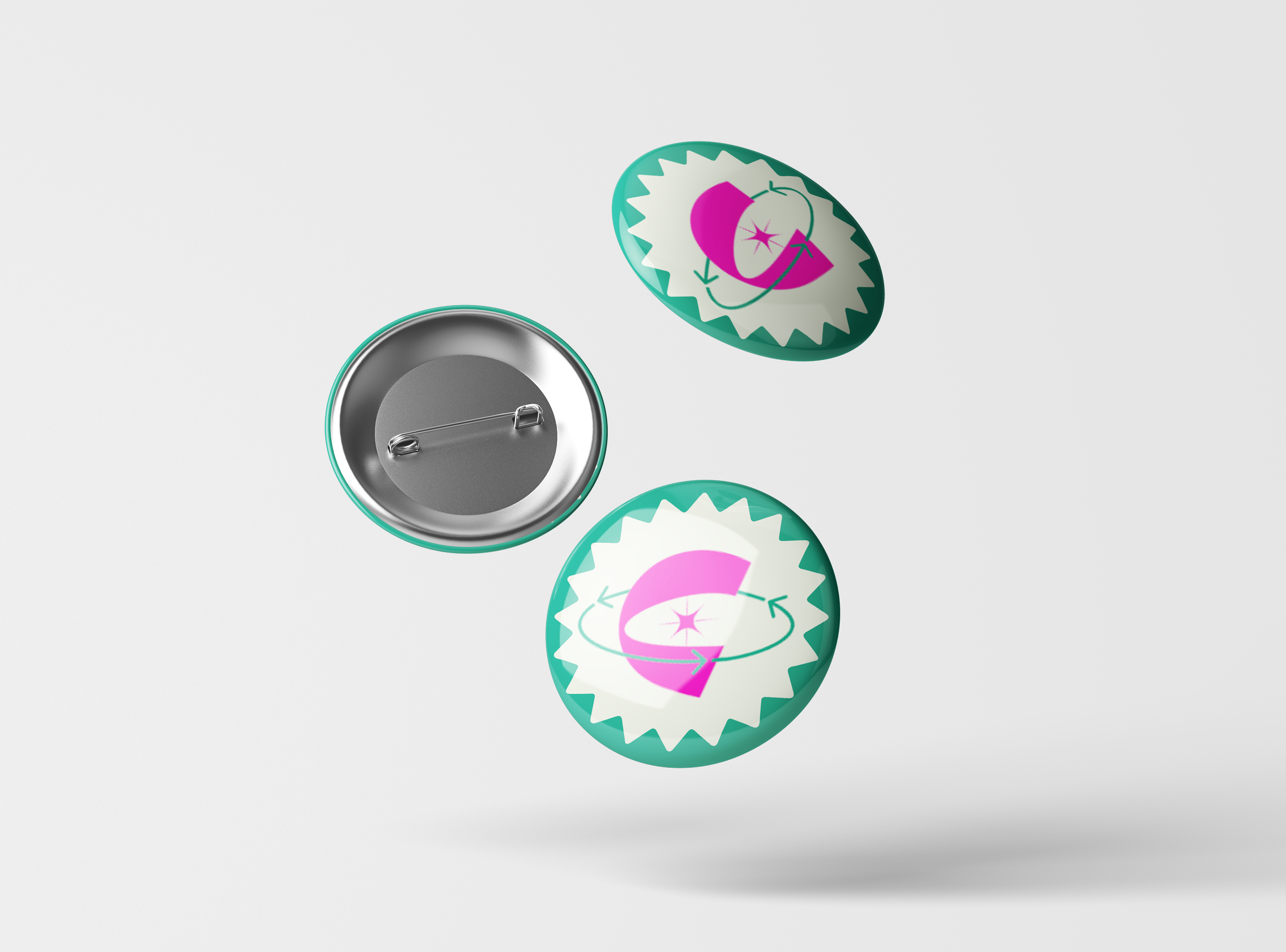 Pin badge